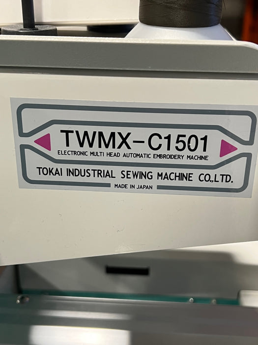 Tajima TWMX - C1501 Single Head Embroidery Machine