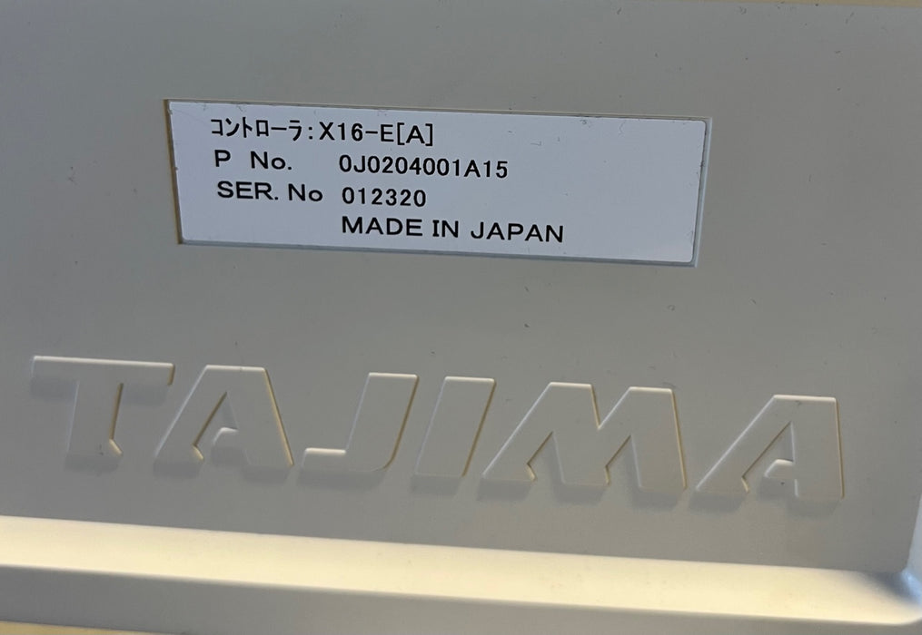 Tajima TWMX - C1501 Single Head Embroidery Machine