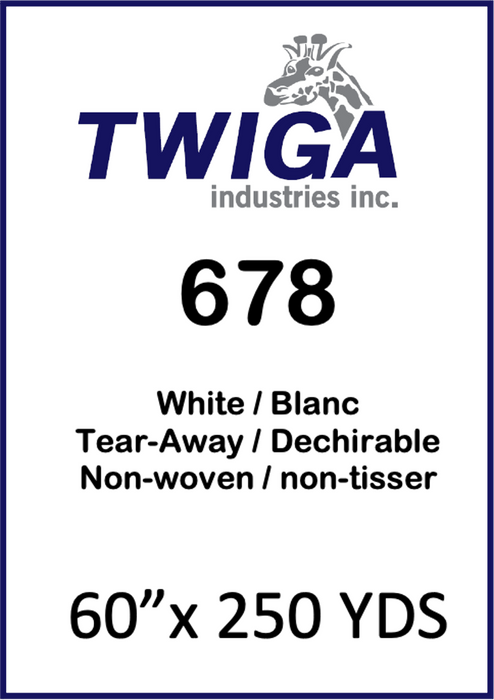 678 White  - 1.50 oz/SqYd-TW